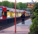 Person von Bahn erfasst Koeln Deutz Deutzer Freiheit P39